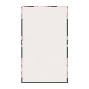 Pink Peonies Tea Towels (cotton, poly)