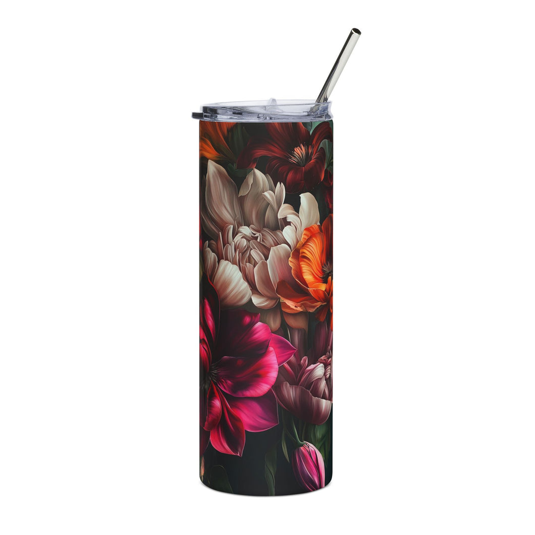 Fuchsia stainless steel tumbler