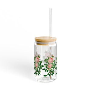English Rose Sipper Glass