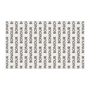 Bonjour hand towel