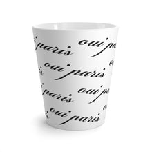 Load image into Gallery viewer, Oui Paris latte mug