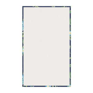 Blu Poppy hand towel