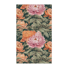 Load image into Gallery viewer, Peonies hand towel