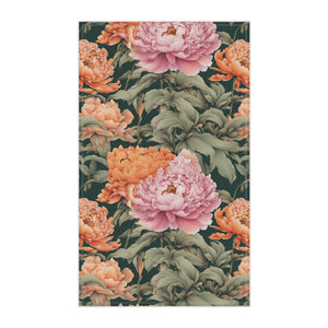 Peonies hand towel