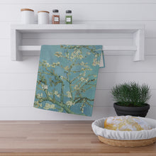 Load image into Gallery viewer, Van Gogh's Almond Blossoms hand towel