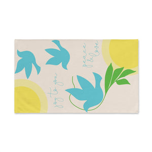 Dove hand towel
