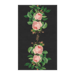 Pink Rose hand towel