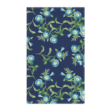 Load image into Gallery viewer, Blu Poppy hand towel