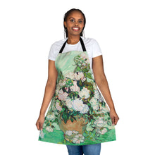Load image into Gallery viewer, Van Gogh Roses apron