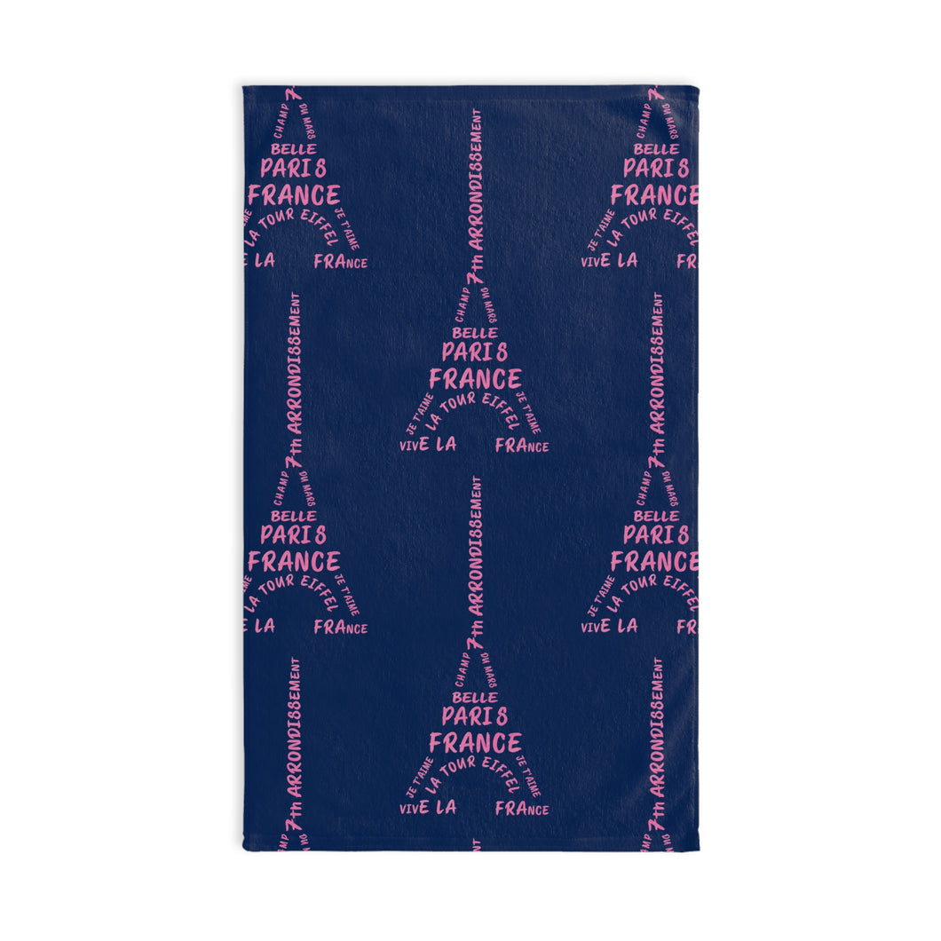 Eiffel Tower hand towel