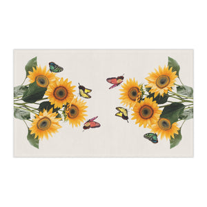 Sunflower hand towel