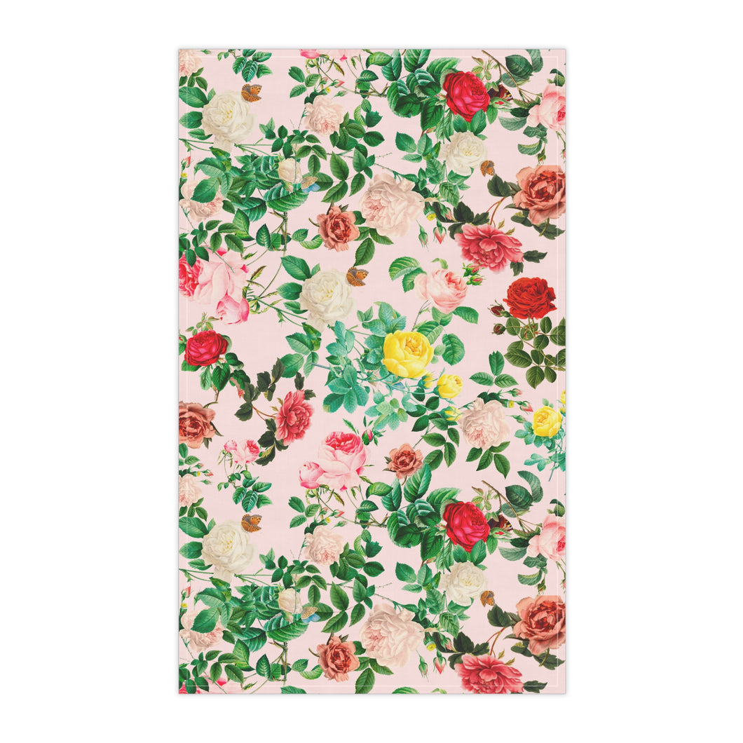 Pretty in Pink hand towel