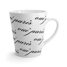 Load image into Gallery viewer, Oui Paris latte mug