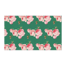 Load image into Gallery viewer, Pink &amp; Green Symphony hand towel