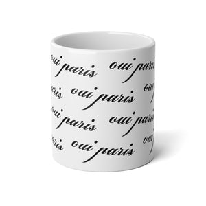 Oui Paris Jumbo Mug, 20oz