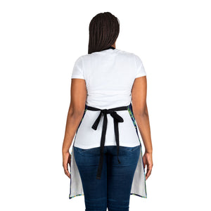 Blue Poppy apron
