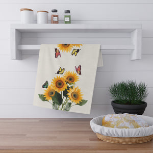 Sunflower hand towel