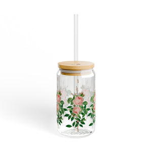 English Rose Sipper Glass