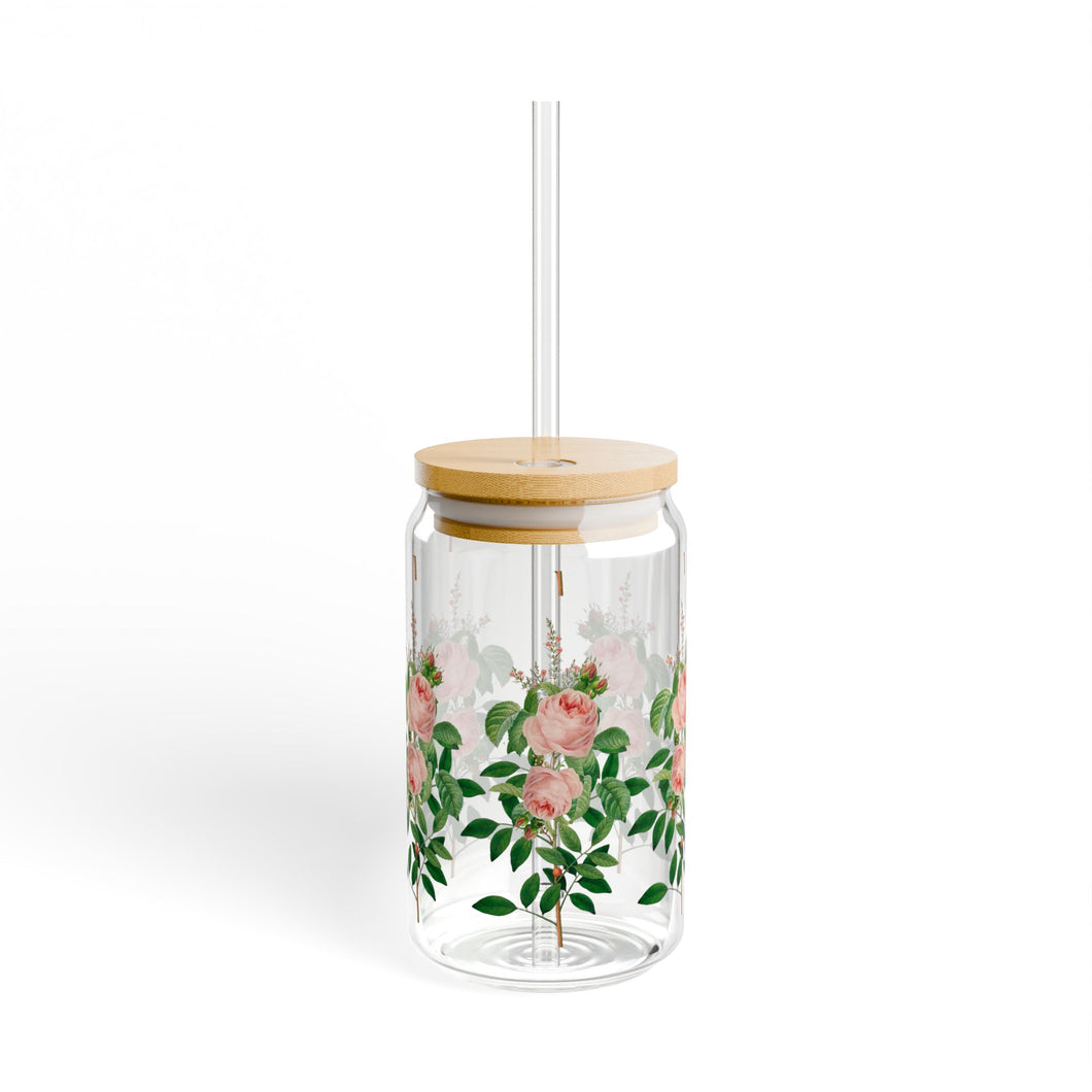 English Rose Sipper Glass