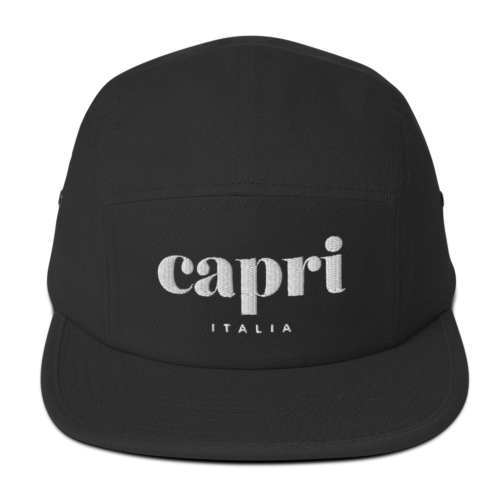 Capri, Italia, five panel cap  (6 colors)