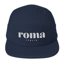 Load image into Gallery viewer, Roma, Italia, five panel cap  (6 colors)