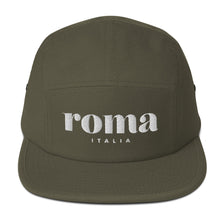 Load image into Gallery viewer, Roma, Italia, five panel cap  (6 colors)