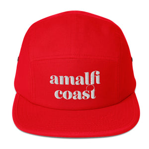 Amalfi Coast, five panel cap  (6 colors)