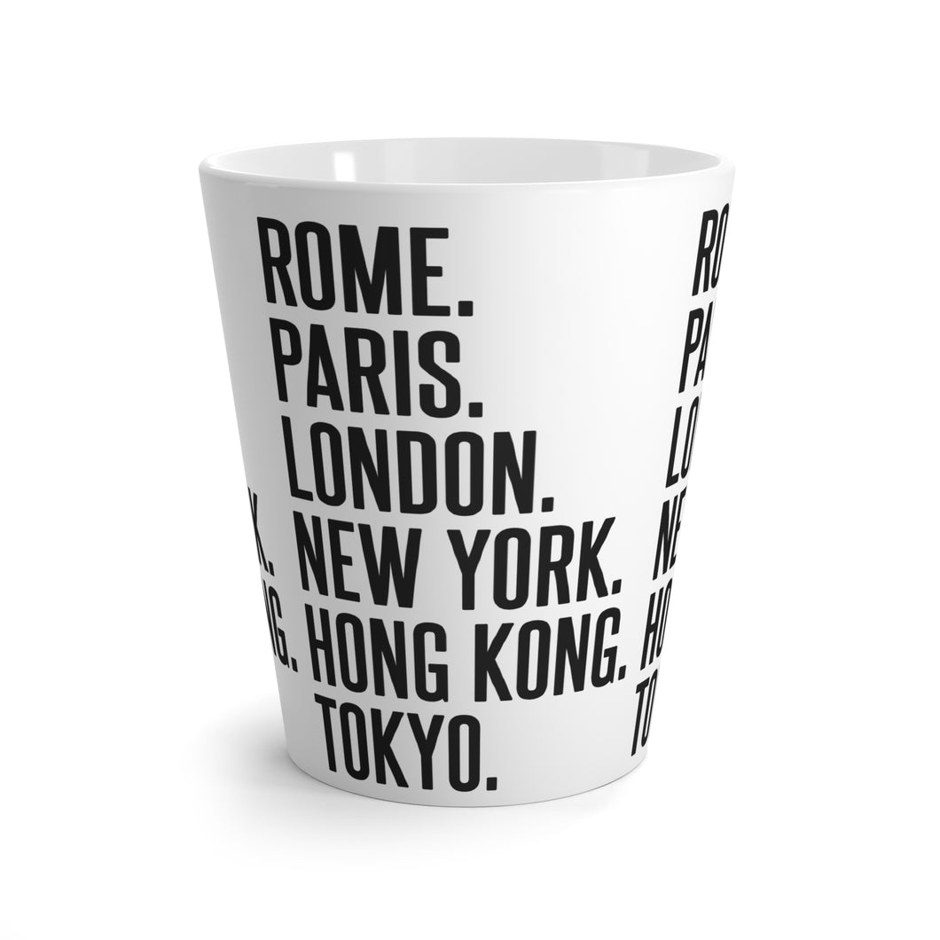 Explorers Latte Mug