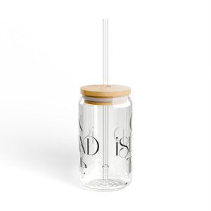 On Island Time Sipper Glass