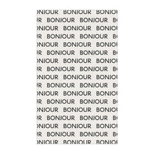 Load image into Gallery viewer, Bonjour hand towel