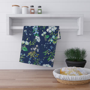 Blue Belle hand towel