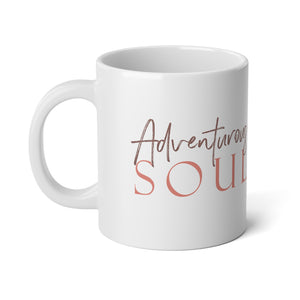Adventurous Soul Jumbo Mug, 20oz