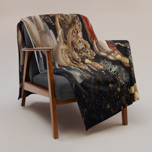 Botticelli's Primavera throw blanket