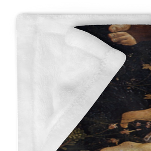 Botticelli's Primavera throw blanket
