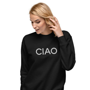 Ciao embroidered sweatshirt