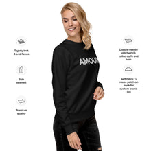 Load image into Gallery viewer, Amour embroidered sweatshirt