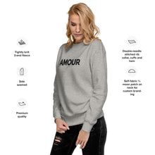 Load image into Gallery viewer, Amour embroidered sweatshirt