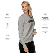 Load image into Gallery viewer, Amour embroidered sweatshirt