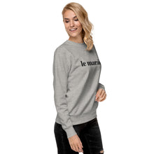Load image into Gallery viewer, Le Marais embroidered premium sweatshirt (5 colors)