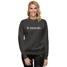 Load image into Gallery viewer, Le Marais embroidered premium sweatshirt (5 colors)