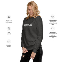 Load image into Gallery viewer, Amour embroidered sweatshirt