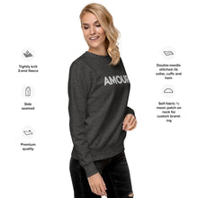 Load image into Gallery viewer, Amour embroidered sweatshirt