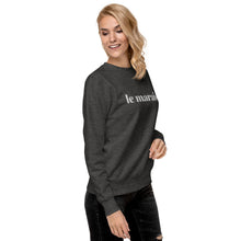 Load image into Gallery viewer, Le Marais embroidered premium sweatshirt (5 colors)