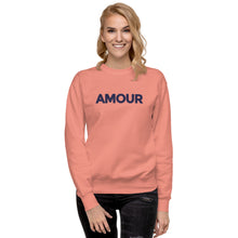 Load image into Gallery viewer, Amour embroidered sweatshirt