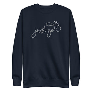 Just Go embroidered sweatshirt