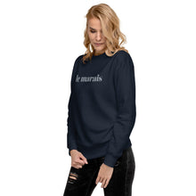 Load image into Gallery viewer, Le Marais embroidered premium sweatshirt (5 colors)
