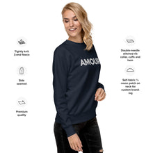 Load image into Gallery viewer, Amour embroidered sweatshirt