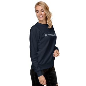 Le Marais embroidered premium sweatshirt (5 colors)