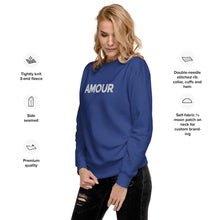Load image into Gallery viewer, Amour embroidered sweatshirt