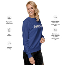 Load image into Gallery viewer, Amour embroidered sweatshirt